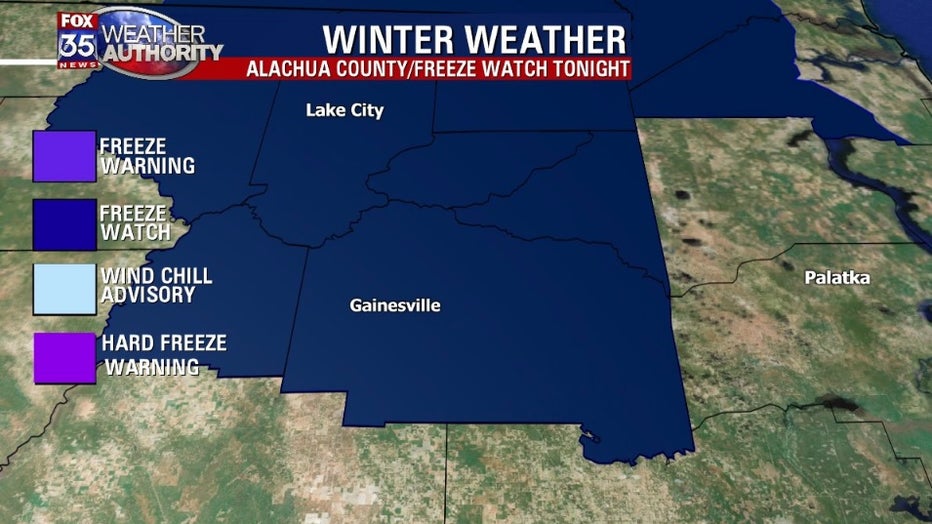 Freeze Watch Frost Advisory To Go Into Effect For Parts Of