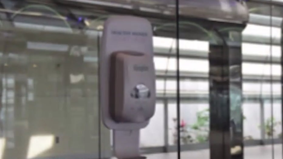 Orlando International Airport adds hand sanitizer stations to help