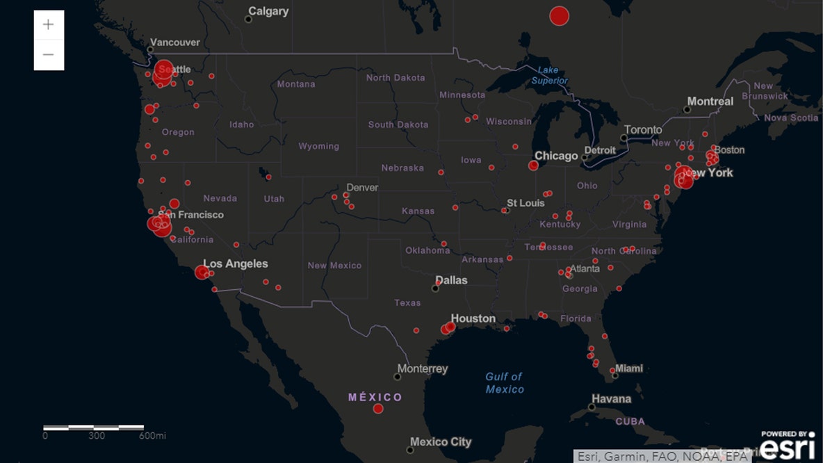 Interactive map tracks spread of COVID-19 globally