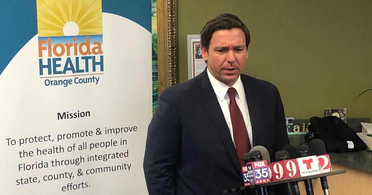 Gov. Ron DeSantis declares state of emergency amid coronavirus spread ...