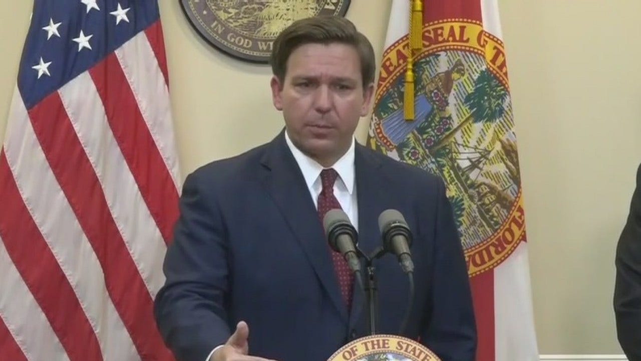 Governor Ron DeSantis Gives Update On Coronavirus