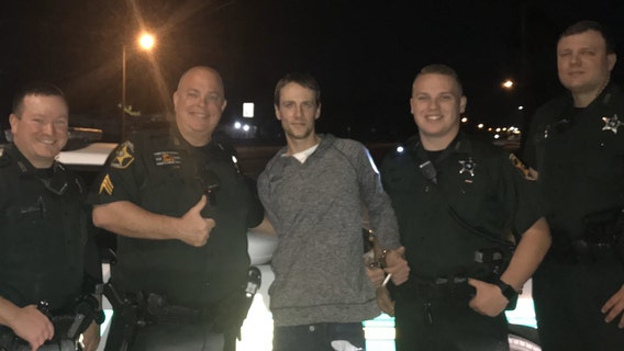 Man arrested compliments deputies for being 'polite' and 'professional,' Florida sheriff says