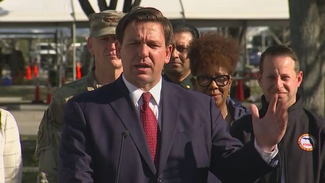 More test kits, swabs on the way to Florida as testing is expected to ramp up, Governor DeSantis says