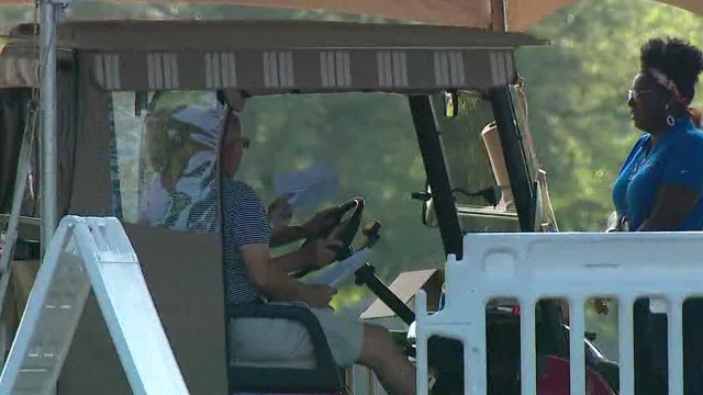 Drive-thru coronavirus testing site opens in The Villages