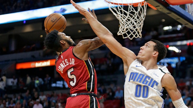 3's are wild: Heat set record from deep, top Magic 116-113