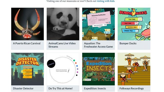Free arts, zoos, museum offering for your learn-from-home time off