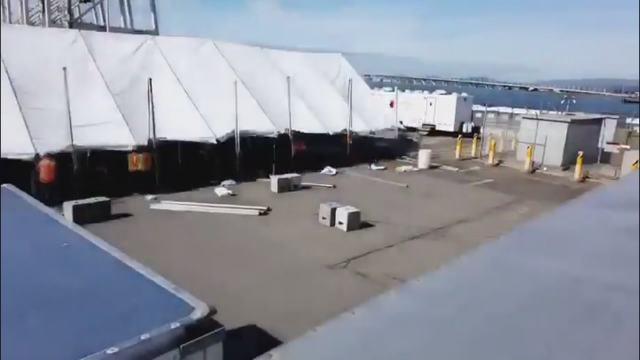 Chef and team serve food to those on stricken cruise ship in Oakland