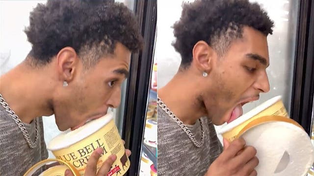 Blue Bell ice cream licker in Texas sentenced to 30 days in jail