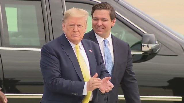 President Trump visits Central Florida to attend private fundraiser
