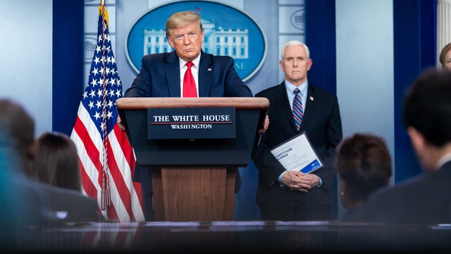 White House coronavirus task force to announce face-covering guidance
