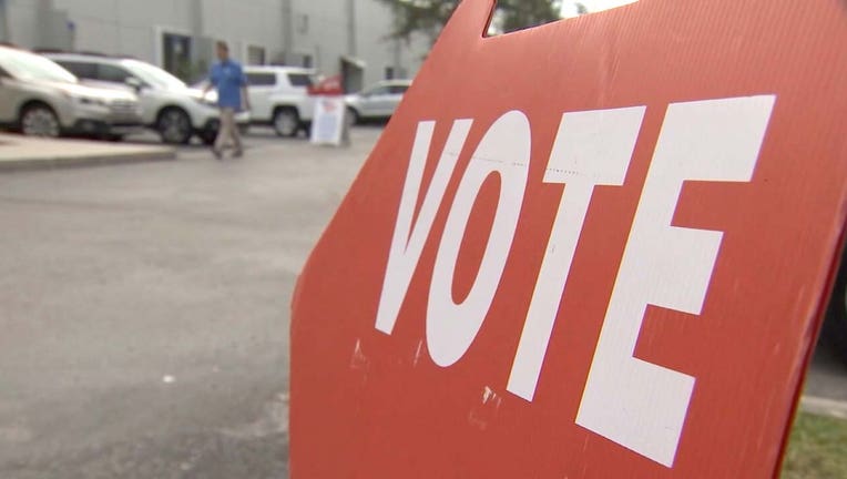 vote sign