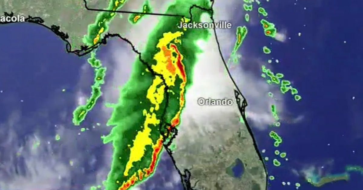 Strong storms moving across Central Florida on Thursday | FOX 35 Orlando