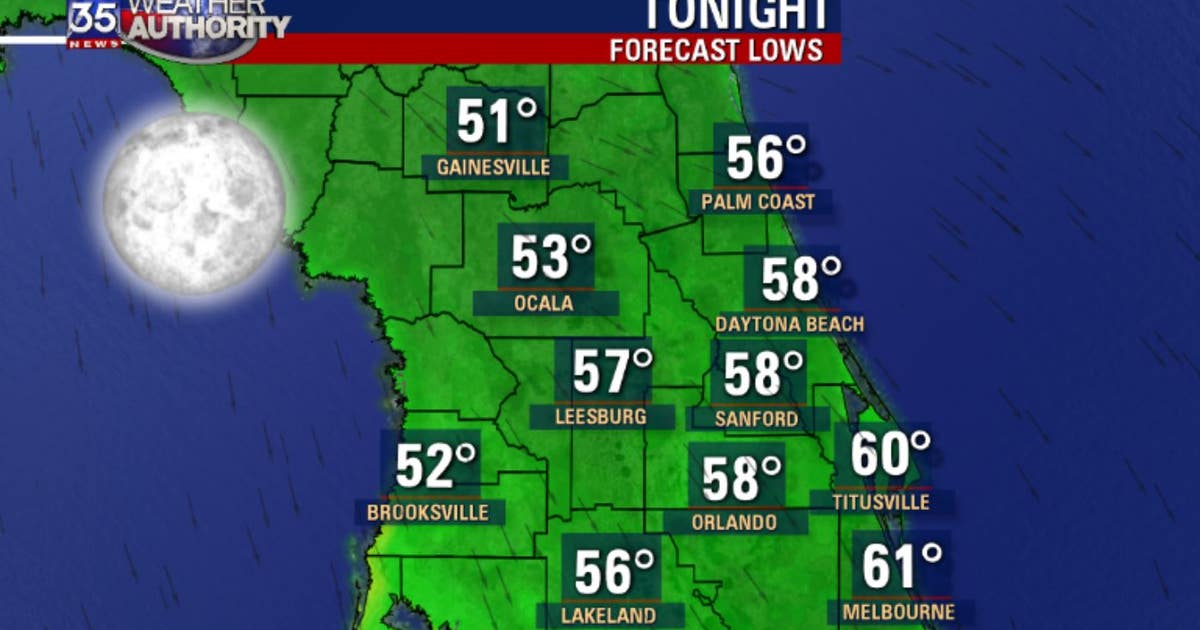 As storms move out, clear skies and cool temperatures follow for ...