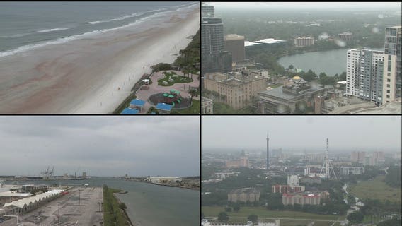 FOX 35 Weather Alert Day: After a morning of severe weather, rain and dark clouds linger in Central Florida