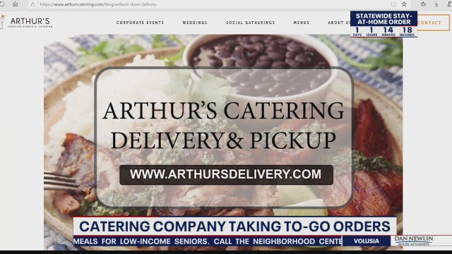 Central Florida caterer creates new 'meal plan' to save business