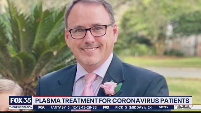 Orlando father of 3 receives COVID-19 convalescent plasma treatment