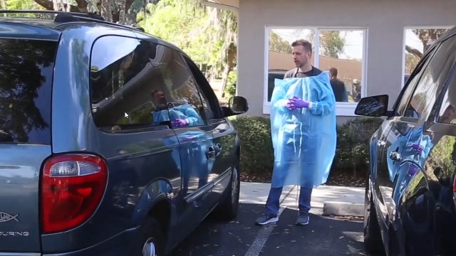 Behind-the-scenes: Treating patients with COVID-19 symptoms