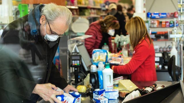 Grocery store workers are key during the virus. And they’re afraid