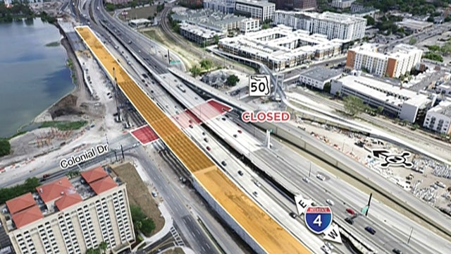 Construction on I-4 in Orlando to ramp up amid coronavirus pandemic