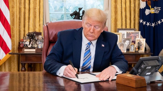 Trump's name to appear on coronavirus stimulus checks sent to Americans
