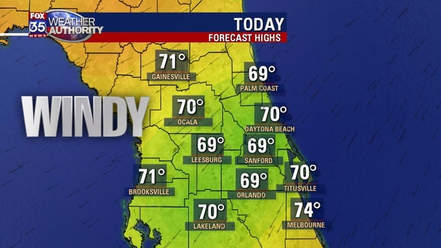 Front brings heat relief on Thursday but rain chances remain