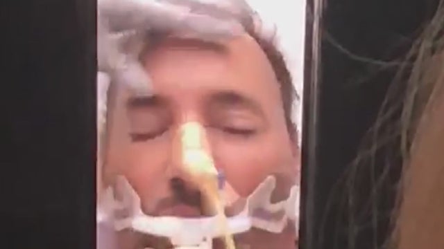FOX 35 EXCLUSIVE: Family of COVID-19 patient shares video of father of three waking up from medically-induced coma