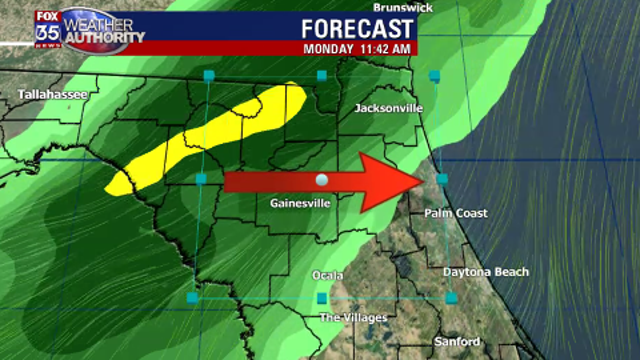 Rain, strong storms possible next week