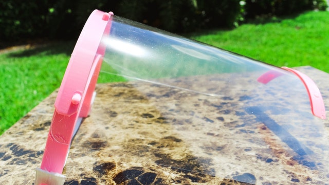 Winter Garden man delivers face shields to healthcare workers