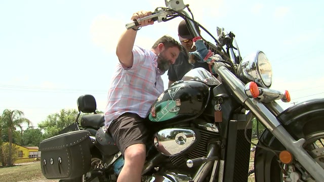Tampa man whose motorcycle was stolen while making PPE for healthcare workers gets new set of wheels