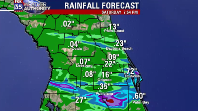 FOX 35 Weather Alert Day Canceled: Early storms rolls through Central Florida