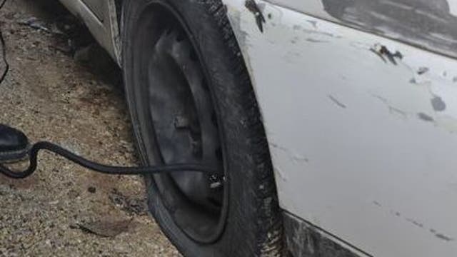 Nurses working during coronavirus pandemic have tires slashed in hospital parking lot