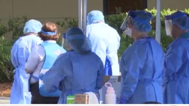 Orlando doctor thanking nurses during pandemic