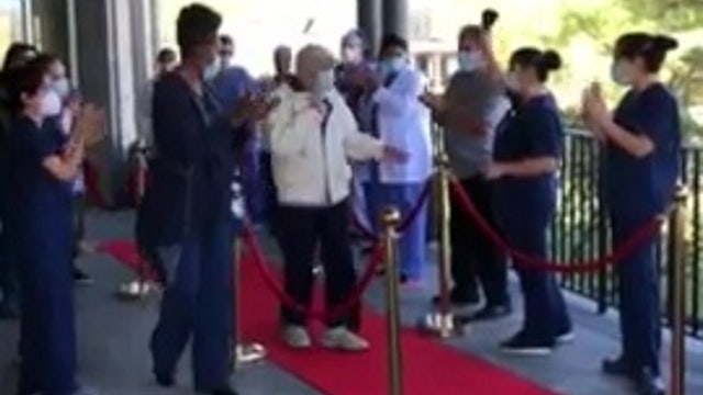 Nursing home staff cheers after 94-year-old Holocaust survivor beats coronavirus