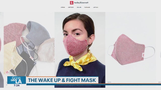 Meet the woman behind the innovative 'Wake Up and Fight' mask