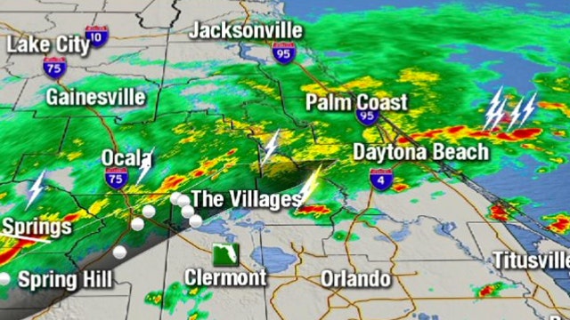 Storms bring severe weather to parts of Central Florida, scattered showers and cooler temperatures to follow