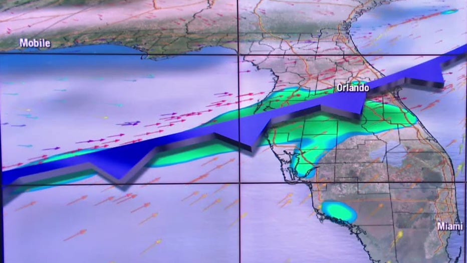 Weather Alert Day - Monday - Front To Bring Along Severe Weather Risk ...