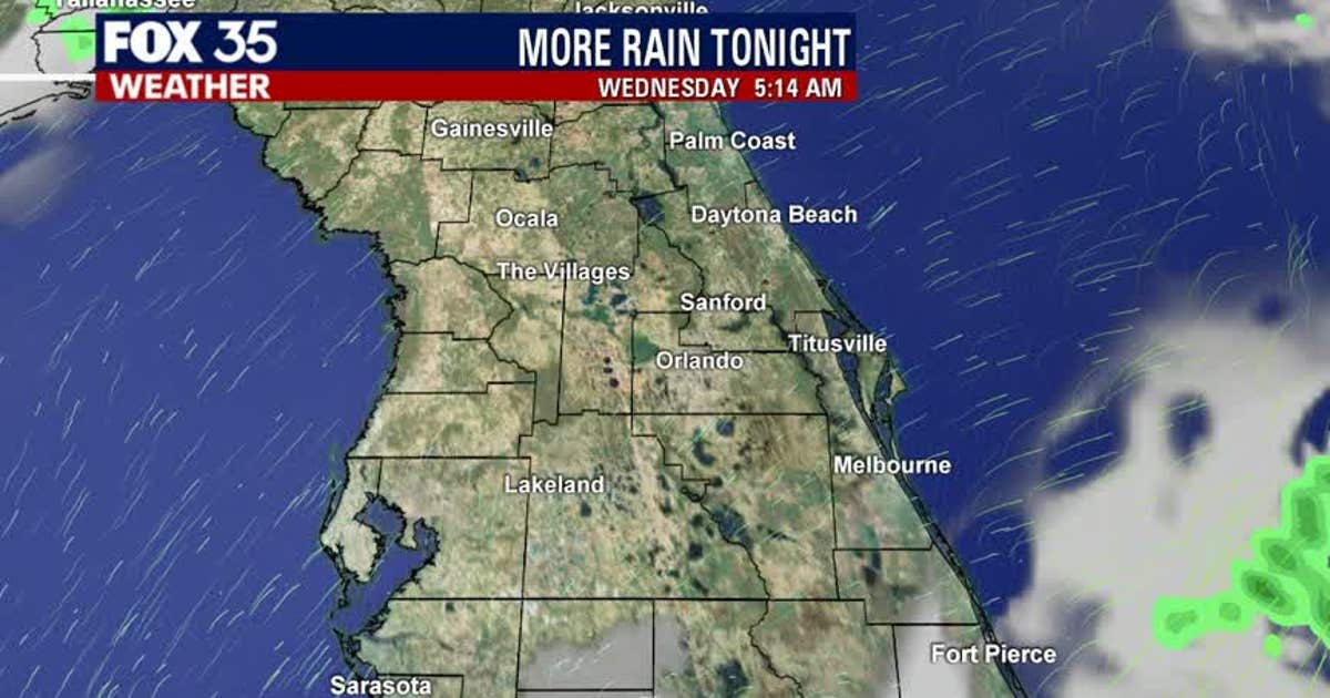 Light showers expected into the evening with heavier rain possible ...