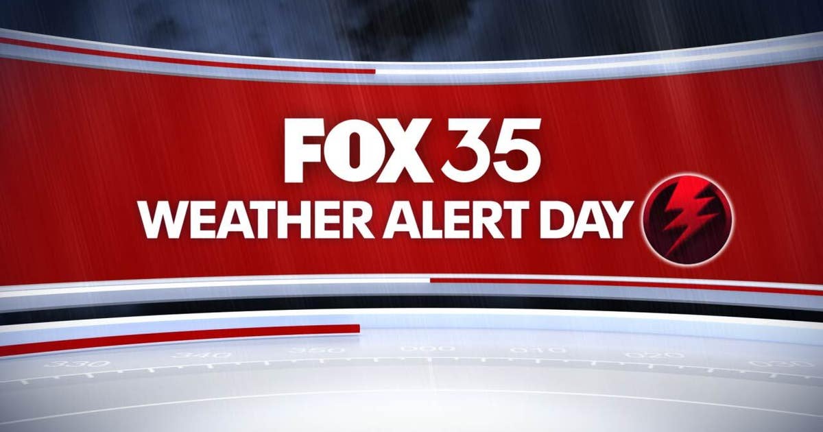 FOX 35 Weather Alert Day: Severe storms possible on Memorial Day in ...