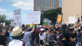Protests held in Austin over Mike Ramos, George Floyd's deaths