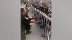 Orange County sheriff, Orlando police chief speak with protesters