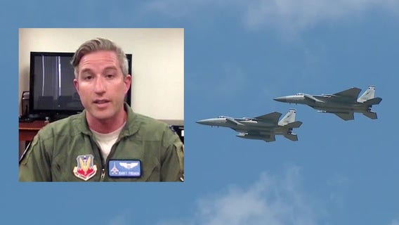 Florida National Guard pilot discusses Orlando flyover to salute healthcare workers