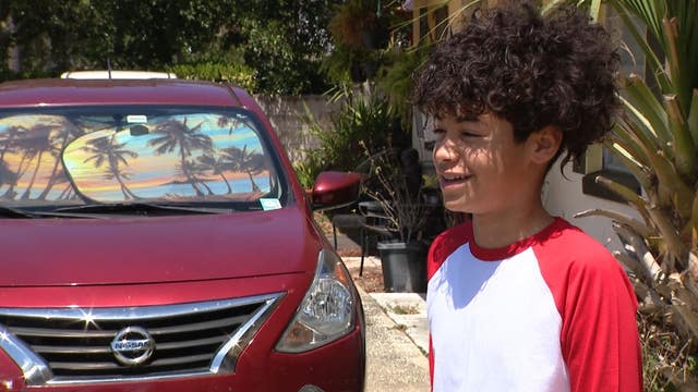 'A child walked up to me': Quick-thinking teen praised for pulling wandering toddler from busy road