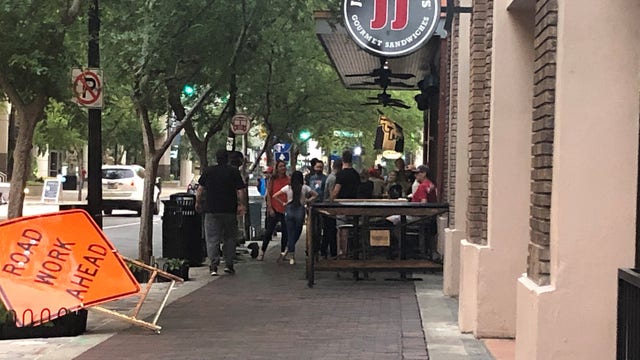 Downtown Orlando draws crowds as Orange County curfew is lifted