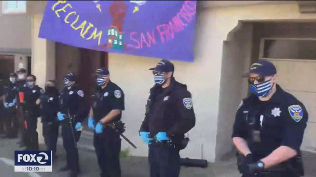 Thin Blue Line mask doesn't fly with SFPD Chief Scott