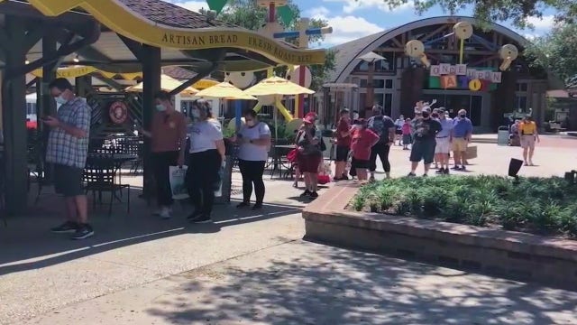 Disney Springs reopens with limited stores, restaurants open