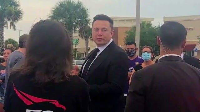 Local eatery abuzz over Elon Musk sighting following scrubbed launch