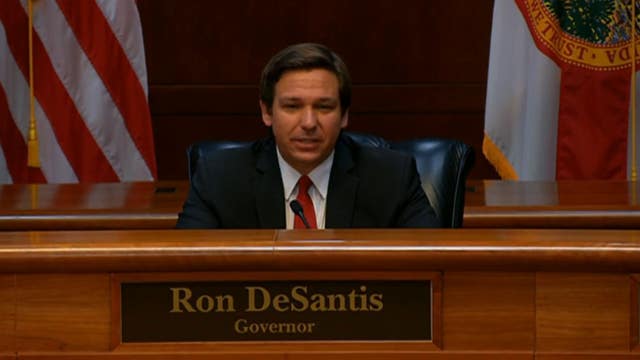 DeSantis invites professional sports teams to Florida for practices, games