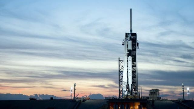 Stormy weather puts a damper on SpaceX’s 1st astronaut launch