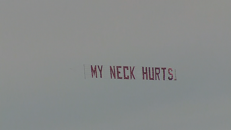 My Neck hurts Dallas George Floyd Protest