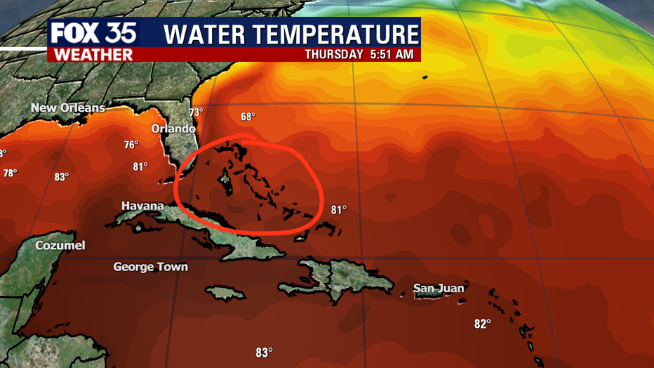 System near Bahamas could develop into our first named storm of